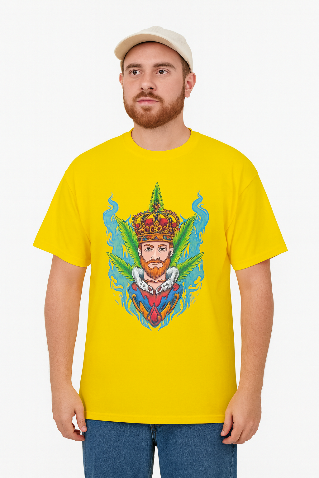 Crowned King Regular Fit Graphic Tee