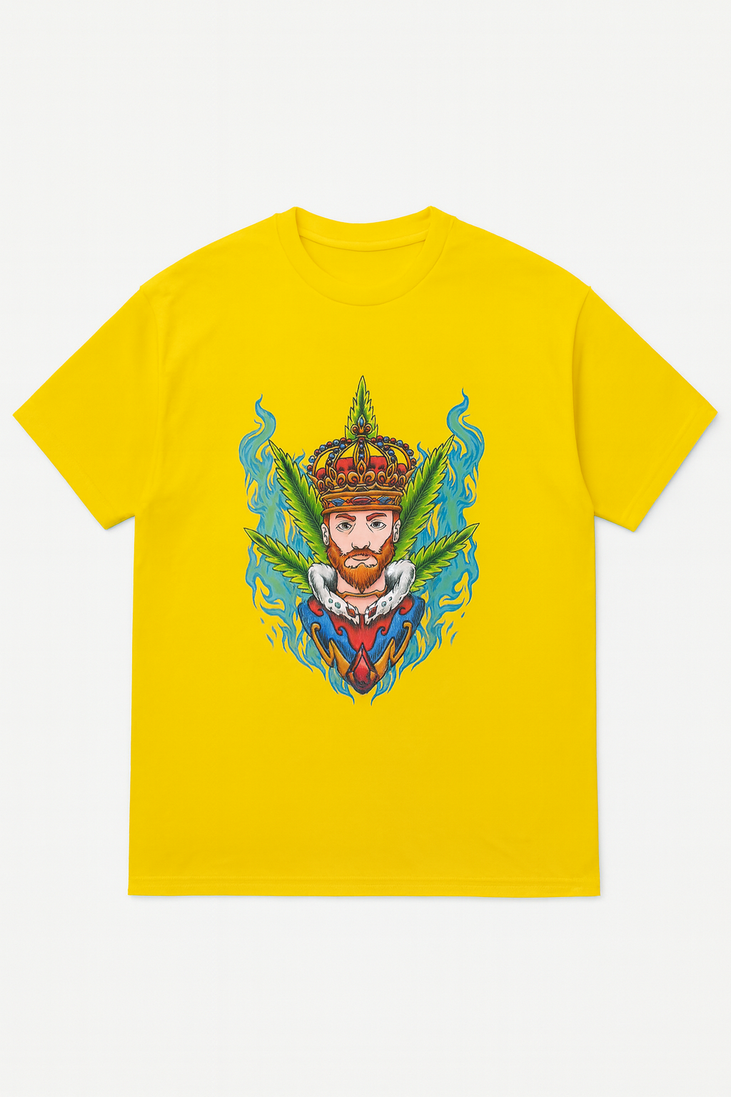 Crowned King Regular Fit Graphic Tee