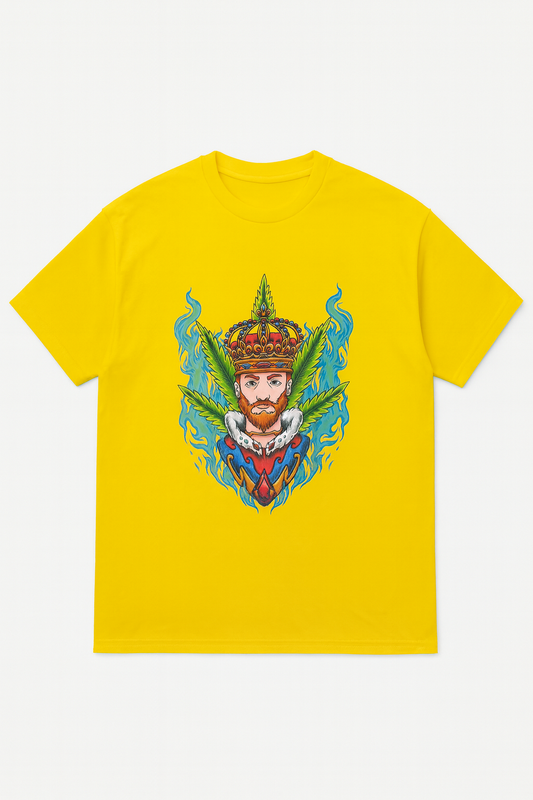 Crowned King Regular Fit Graphic Tee