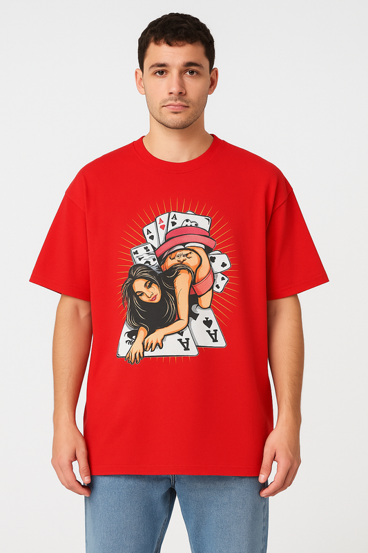 Casino Girl Graphic Tee